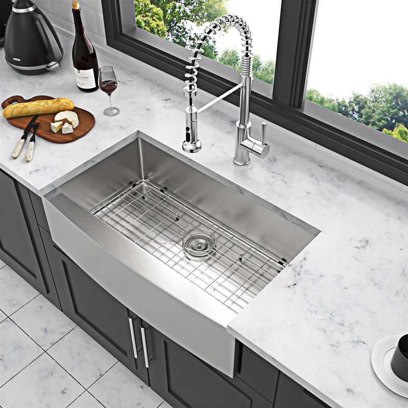 Farmhouse Apron Front Kitchen Sink