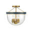 Herrick 13" Semi Flush Mount