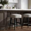 Tabouret de bar Donavan Mid-Century Modern Upholstery-785003984