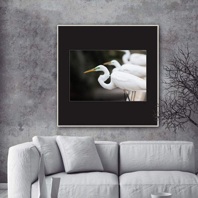 H05 A Bird debout, reproduction sur toile
