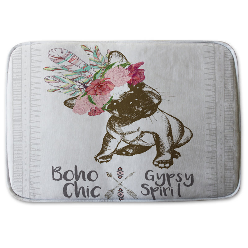 Cassandra Memory Foam Non-Slip Bath Mat