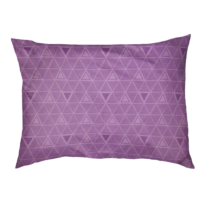 Coussin pour chien Chen, Moyen (l 40 po x P 6,5 po x H 30 po), Violet clair
