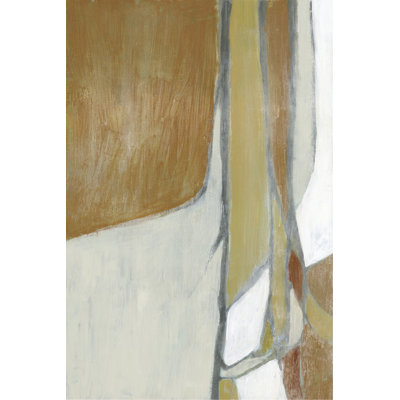 «Mid-Century Redux I» par Jennifer Goldberger - peinture sur toile tendue