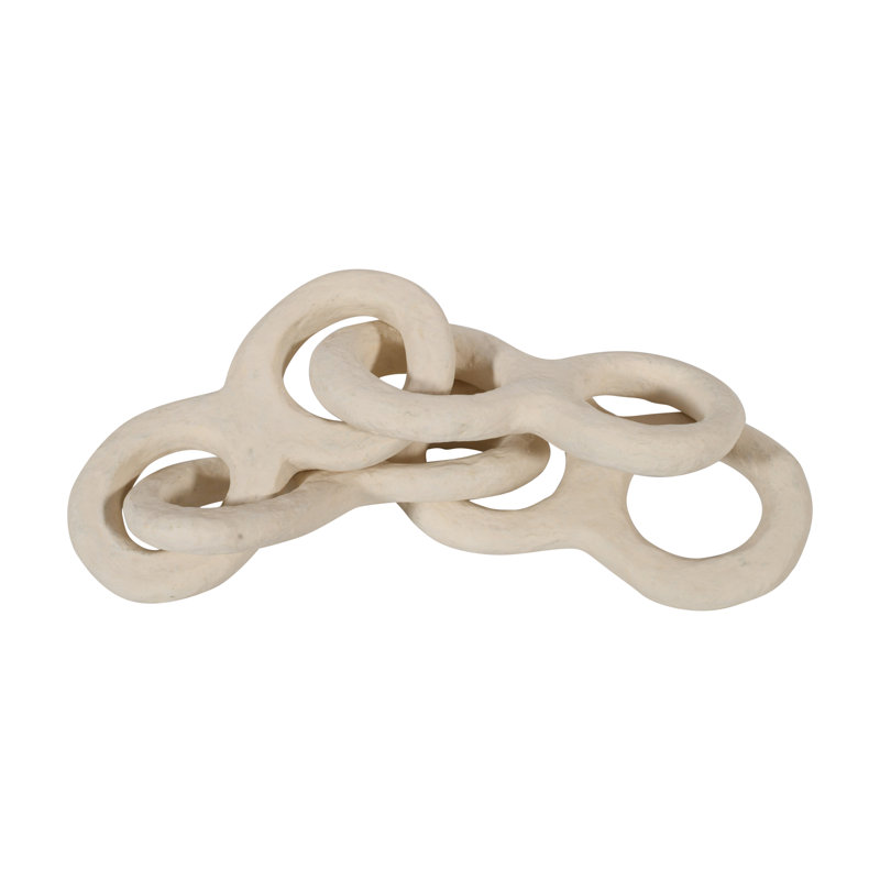 Paper Mache Chain Dia 6" & H 2.8"
