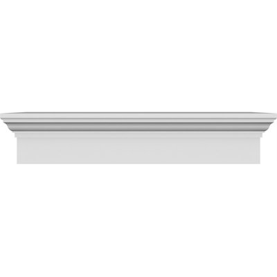 Endurathane Traditional Crosshead, 114" Bottom Width x 117 1/2" Top Width x 6"H x 1"P, Factory Primed