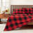 100% Turkish Cotton Flannel Solid & Plaid Sheet Sets-1416498477-1470648450