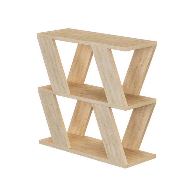 Adriana Side Table Modern Compact Design for Living Room & Bedroom, Natural