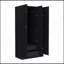 Garde-robe Erie, chambre à coucher, noir-122826247