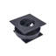 Ventilateur de toit solaire réglable de 12 pouces, écoulement de grenier double puissance 42W avec boîtier en alliage d'aluminium