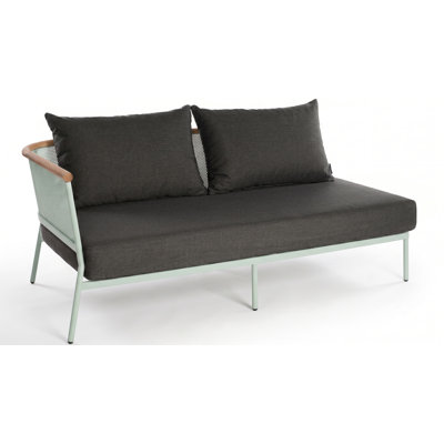 Causeuse 2 places avec coussin