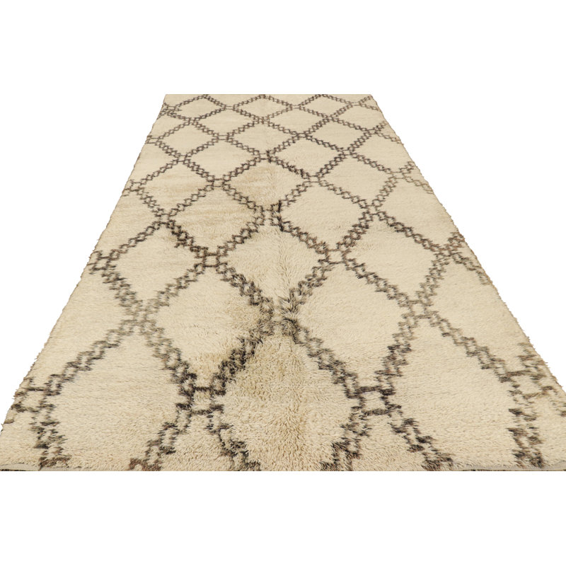 One-of-a-Kind 6’10”x13’11” Hand Knotted Area Rug