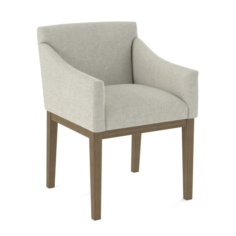 Upholstered Arm Chair, Applause Bray, Weathered Gray