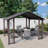 11 Ft. W x 13 Ft. D Aluminum Patio Gazebo with Gable Roof
