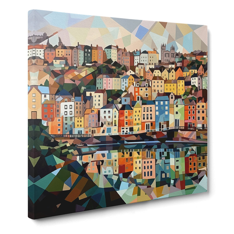 Modern Wall Art - Wrapped Canvas, 35cm H x 35cm W x 3cm D