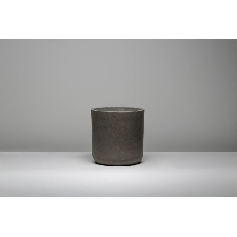 Klinges Cachepot, Grey, 12cm H x 12cm W x 12cm D