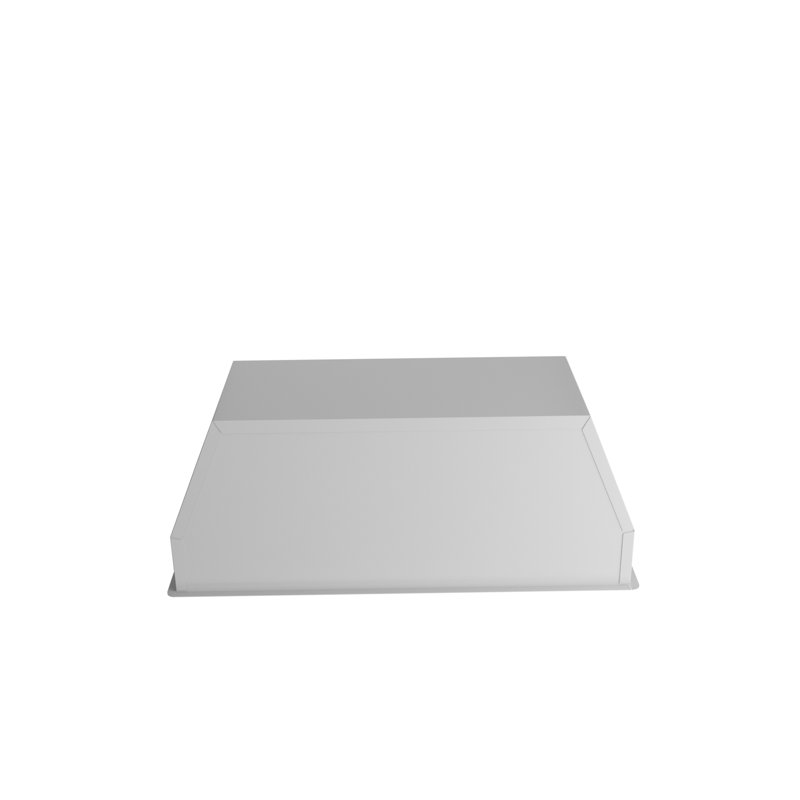 BRUNSTAG 30-Inch 600 CFM 3-Speed Stainless Steel Convertible Residential Insert Range Hood with LED Lamp