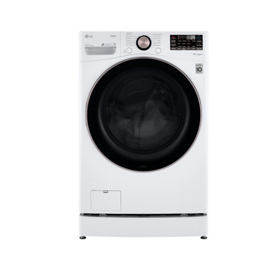 LG 4.5 cu. ft. Ultra Large Capacity Smart wi-fi Enabled Front Load Washer with TurboWash 360Â° and Built-In Intelligence -  WM4000HWA