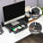 Monitor Stand, Storage Drawer, Desktop Organizer, Laptop Riser, Office, Black