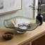 Bol en verre vert 16 po Inmar