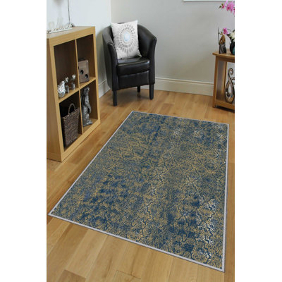 Premium Woven Carpet, 2.6 x 4.0 Feet | 100% Polyester, Antibacterial, Non-Slip Underside | 3D Digital Printing, Machine Washable, Pile Height: 0.04 in | Ideal for Living Room, Bedroom, and Home Decor