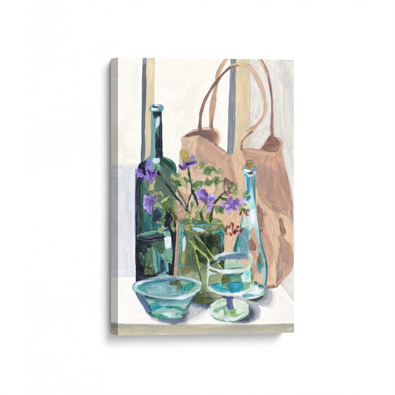 Impression sur toile «Sustain Elegance I» par Melissa Wang, Reproduction sur toile tendue sans passe-partout