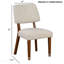 Chaise de salle à manger de style Mid-Century 2 pièces