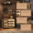 Wine Bar Cabinet with Led Lights-369452661