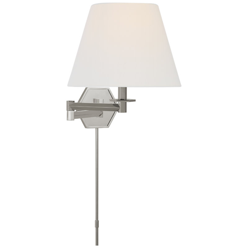 Olivier 1 - Light Swing Arm, Polished Nickel