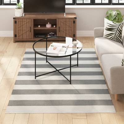 Striped Indoor / Outdoor Rug