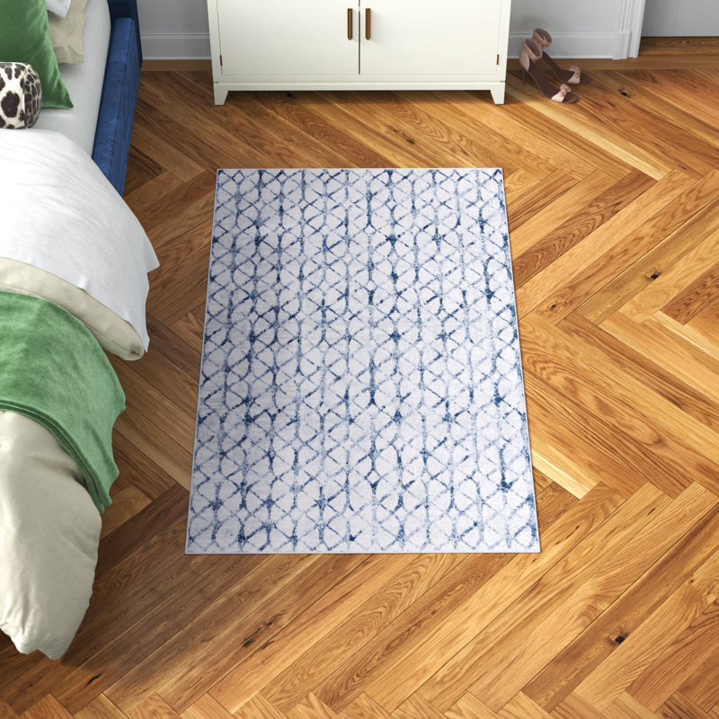 Percentie 700 Performance Geometric Rug, Rectangle 2'2" x 4'