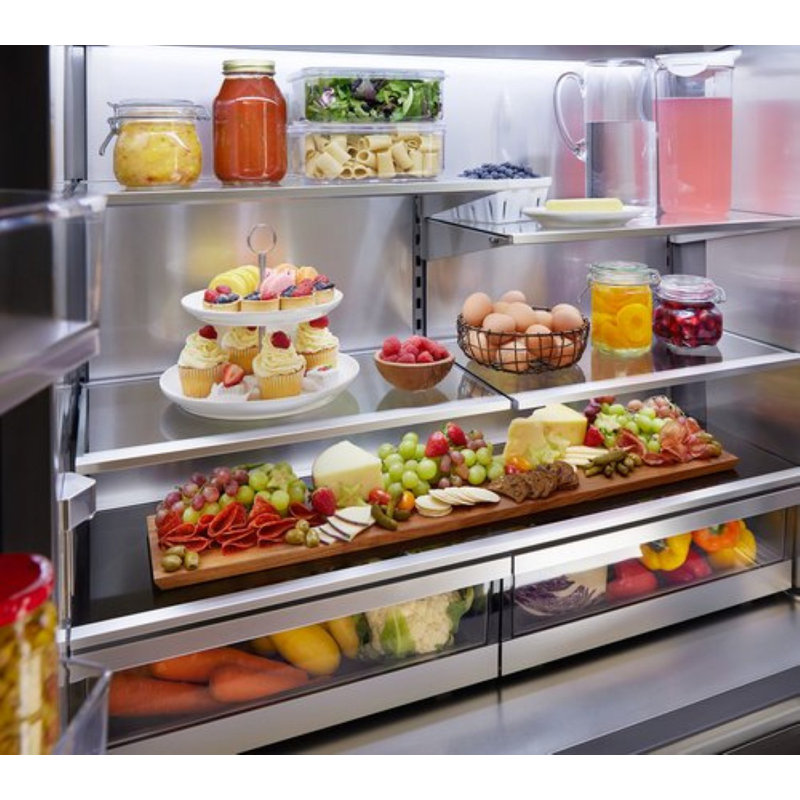 48-Inch Built-In French Door Refrigerator, Pre-Assembled (Transitional Series)