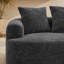 Causeuse courbée, petit canapé en chenille avec 3 coussins, canapé profond pour appartement, salon, aucun assemblage requis-1024443858-1024443870