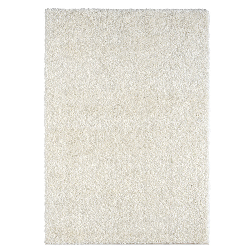 Shaggy Lush cream  Rug, Rectangle 160 x 230cm