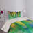 Flower Rustic Polyester Abstract Coverlet-1122896311