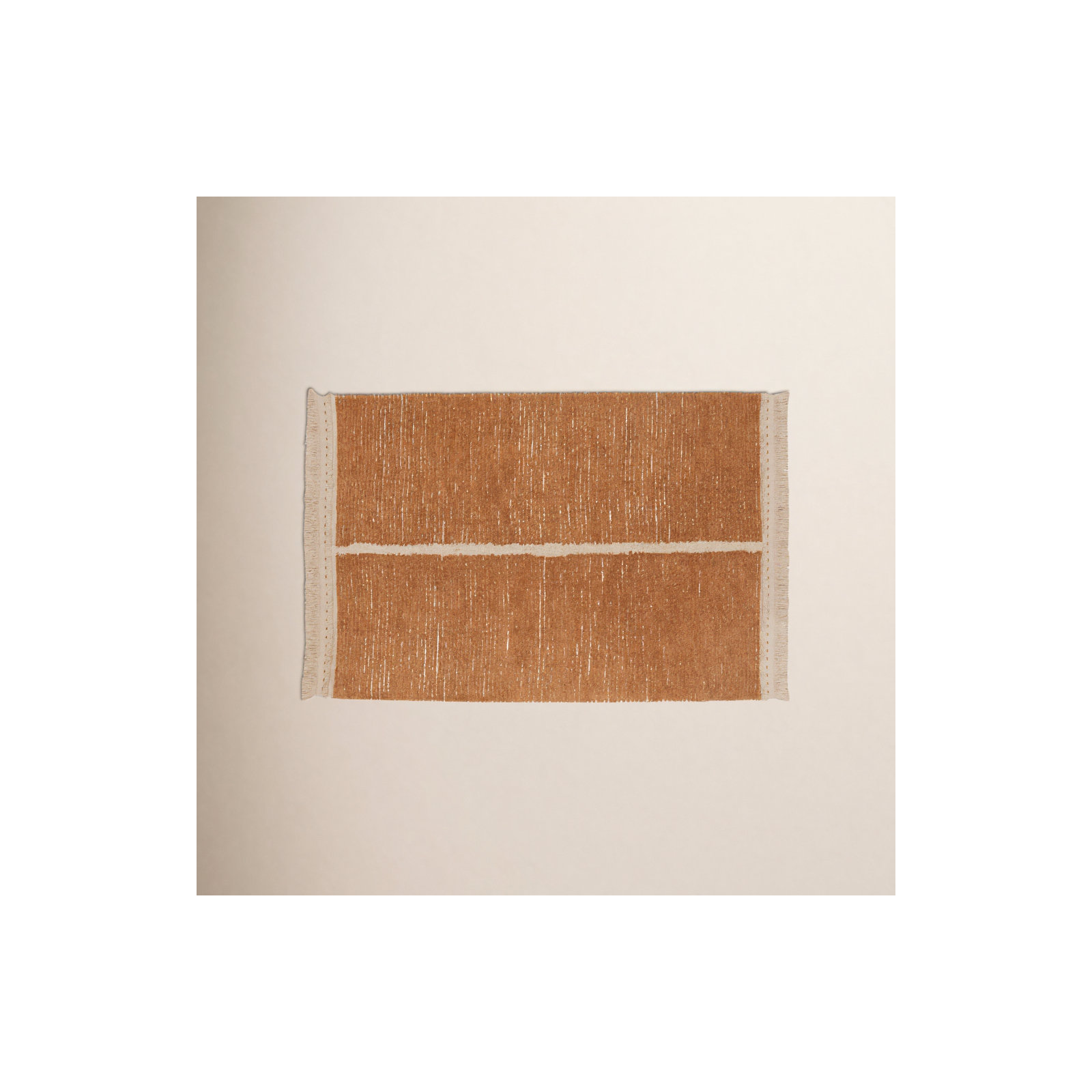 Reversible Striped Washable Area Rug, Rectangle 5'7" x 8'