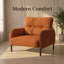 Fauteuil d'appoint ergonomique en velours côtelé Corduroy-529065581