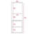Rectangle 2-Shelf Medicine Cabinet-10907086-10907085