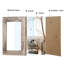 Ensemble de cadres en bois brun 4 pièces x 4 po Janmarie