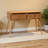 Barack Two Large Drawer Console Table in Brown, 31.50'' H X 43.30'' W X 16.10'' D
