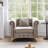 40.9" Velvet Chesterfield Chair-115797536