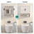 Wall-Mounted Bathroom Cabinet Medicine Cabinet-1525492998