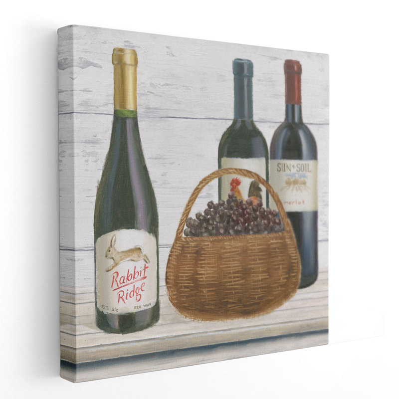 Vintners Recess II - reproduction d'art sur toile, H 30 po x l 30 po