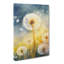 Dandelion Colour Field - Wrapped Canvas-645030781