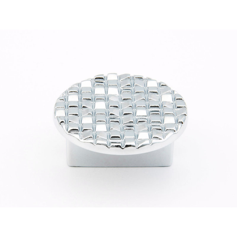 Schaub Mosaic Cabinet Knob 2", Polished Chrome