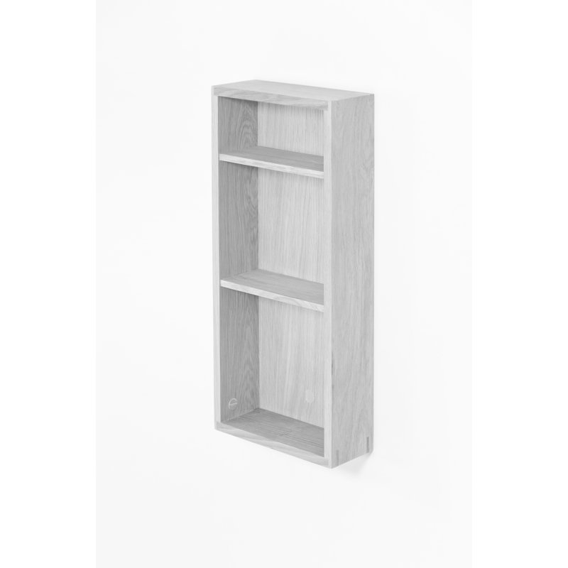 Mendocino Wall Bathroom Shelves, Oyster White