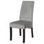 Pedestal Dining Set in Gray and Black-121469150-94365244