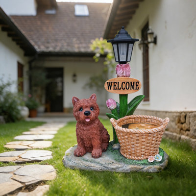 Statue de jardin d'extérieur en résine