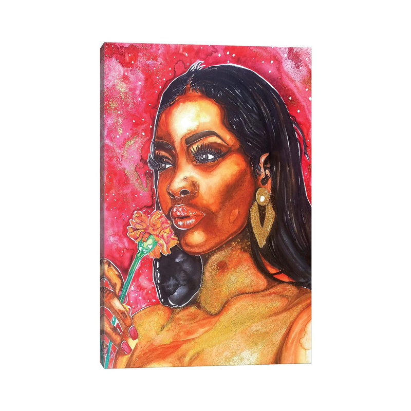 Desire 1 Piece Painting on Canvas, 66.04cm H x 45.72cm W x 1.91cm D, Wrapped Canvas