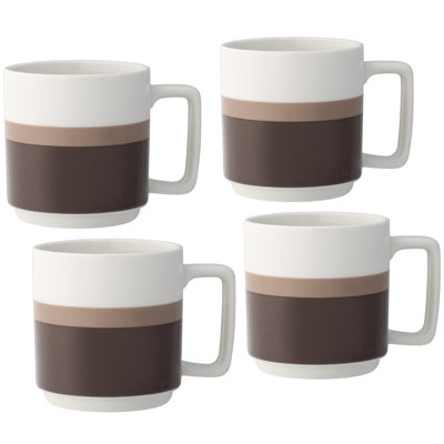 Noritake Colorstax Stripe Mugs, 16 oz.