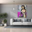 «Girl in the Media» par Erin Ashley, estampe numérique sur toile-125036930